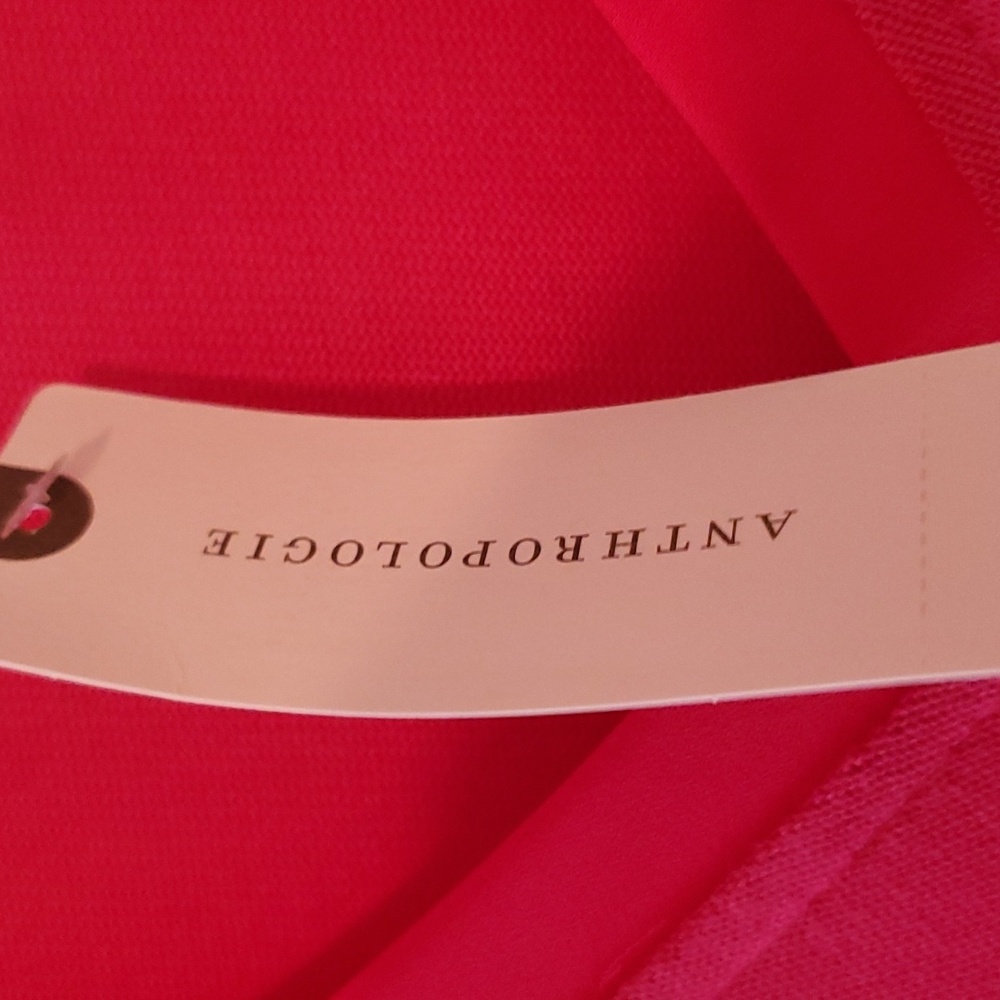 NWT Anthropologie Deletta Long Sleeve Pink Tunic - Picture 3 of 6
